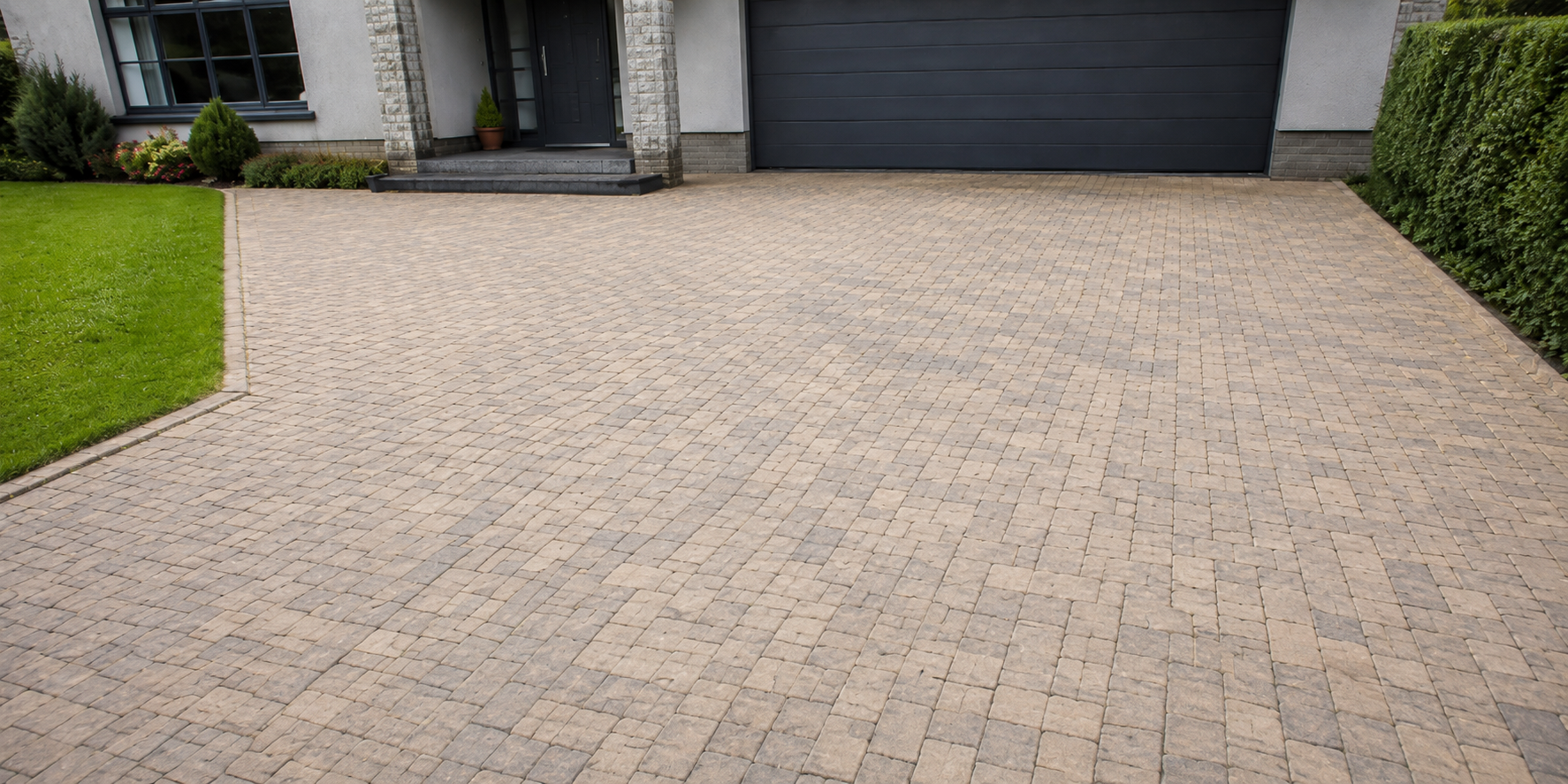 Driveway cleaning Cambridge after pressure cleaning