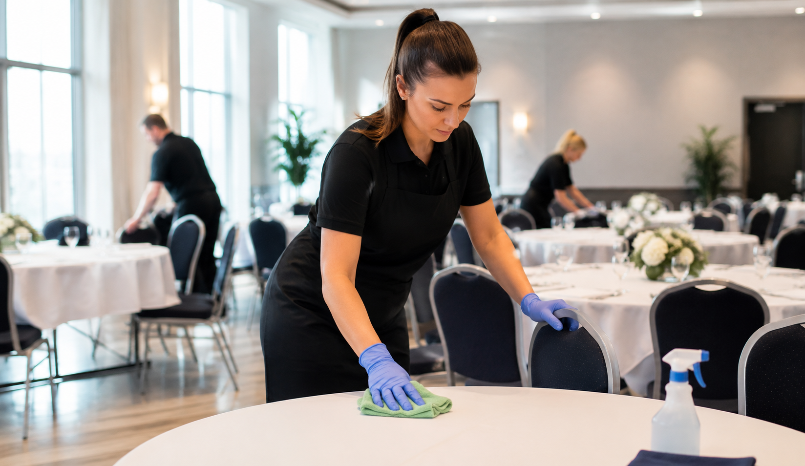 Event cleaning Cambridge professional venue cleaning